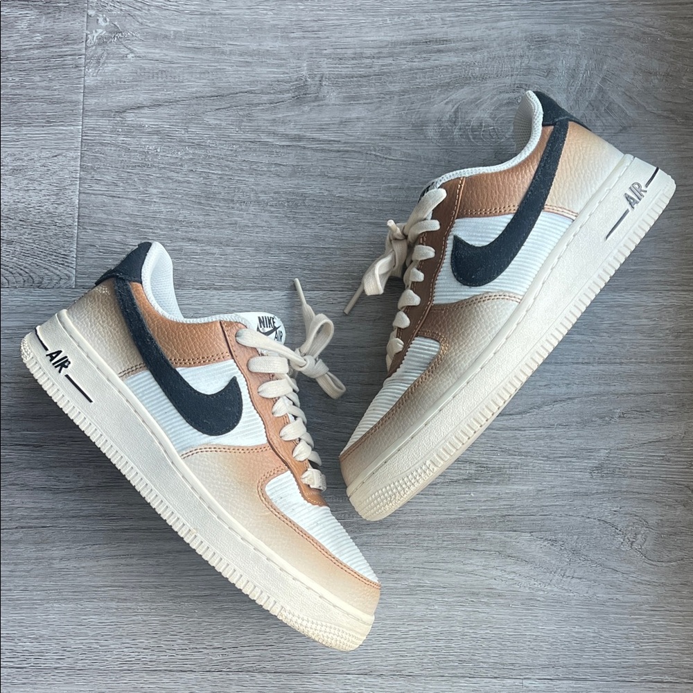 Nike Air Force 1 ’07 “Hemp Corduroy” Sneakers Women’s Size 7